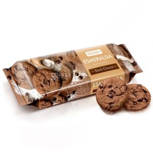 Roshen, Lovita, 150 г, Рошен Ловіта, Печиво шоколадне, зі шматочками шоколадної глазурі