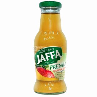 Jaffa Premium nectar, 0,25 л, Нектар натуральный Тропические фрукты Джаффа, стекло