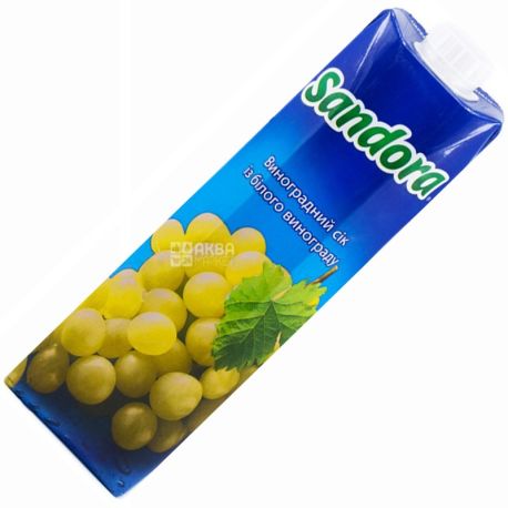 Sandora, 0.95 L, Juice, White Grape