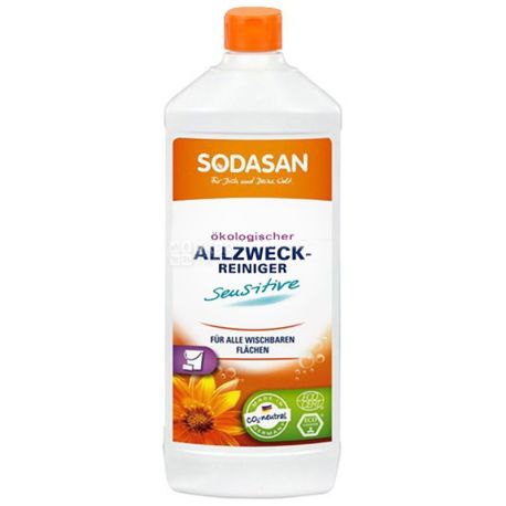 Sodasan, 1 liter, lime and scale remover, PET