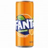 Fanta, Апельсин, 0,33 л, Фанта, Вода солодка, з натуральним соком, ж/б