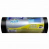 Novax Plus, 20 шт., 90 л, Пакеты для мусора Новакс Плюс, без затяжек, суперпрочные, черные