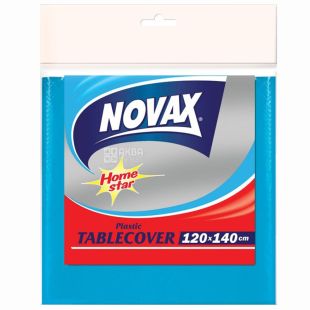 Novax, Скатерть полиэтиленовая, ассорти, 120х140 см
