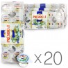 President cream portioned 10%, pack of 20 packs of 10 pieces (200 servings)