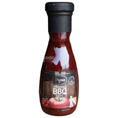 Руна, 235 г, соус, Оriginal BBQ, скло