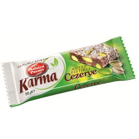 Karma Cezerye, 50 г, батончик, З фісташками