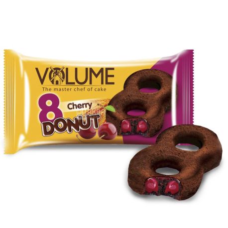 Volume, 50 g, Cake with Cocoa Filling, Donut