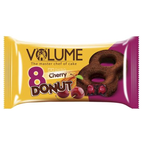 Volume, 50 g, Cake with Cocoa Filling, Donut