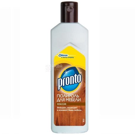 Pronto, 300 ml, polish, For wooden surfaces