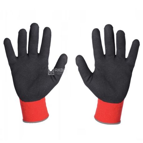 MASTER TOOL, рукавички господарські, З нітриловим покриттям, 57-59 г