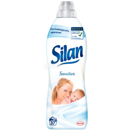 Silan, 925 мл, кондиціонер для білизни, Sensitive, ПЕТ