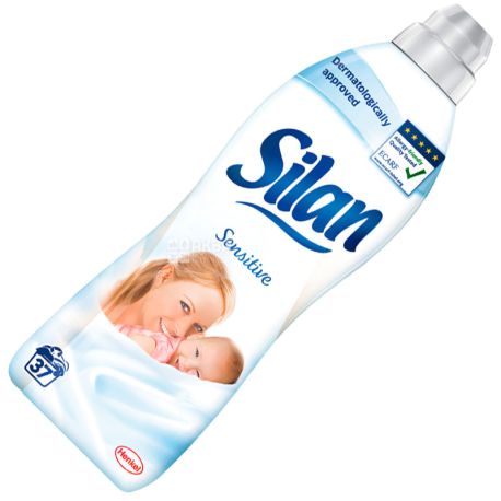 Silan, 925 мл, кондиціонер для білизни, Sensitive, ПЕТ