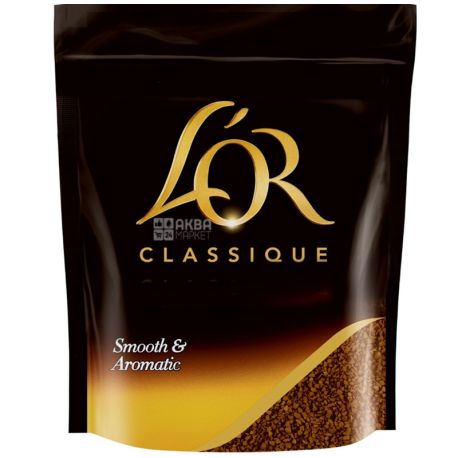 L’OR Classique, 120 г, Кофе Лор Классик, растворимый