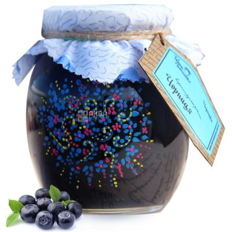 Great Motherland, 440 g, blueberry jam, glass
