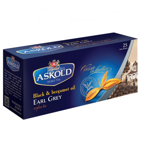 Askold, 25 units, black tea, Earl Gray