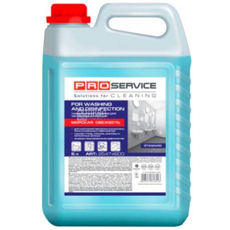 PROservice, 5 l, detergent and disinfection agent, Universal, Sea freshness, PET