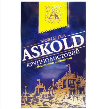 Askold, Noble, Крупнолистовий, О.Р.А., 90 г, Чай Аскольд, чорний