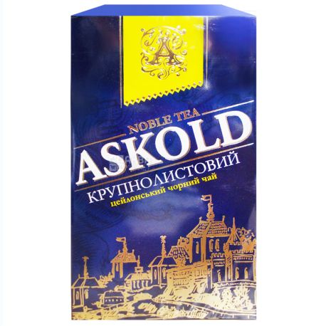 Askold, Noble, Крупнолистовой, О.Р.А., 90 г, Чай  Аскольд, черный 