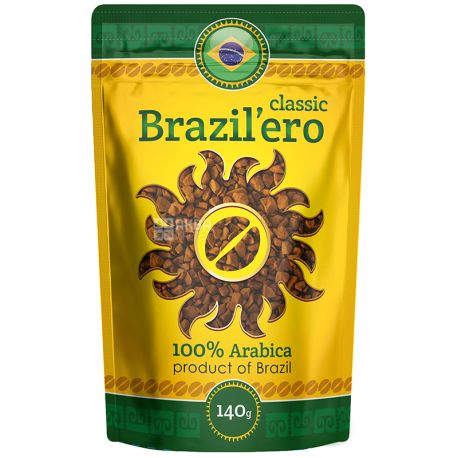 Brazil'ero, 140 g, instant coffee, Classic