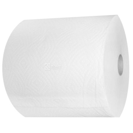 КПК, 1 рул., Бумажные полотенца Джамбо, 2-х слойные, без перфорации, 150 м, 18х18 см
