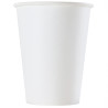 Стакан бумажный белый 340 мл, 50 шт, D80