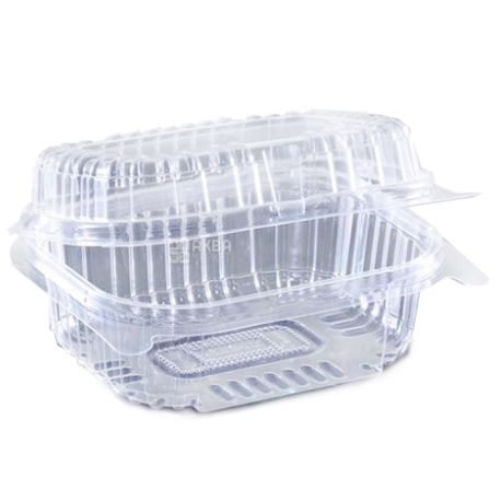 Food container, Packaging 10 pcs., 560 ml, 100x130x58 mm, m / s