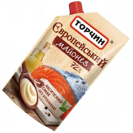 Torchin, 300 g, Mayonnaise, 72%, European, Doy-pack