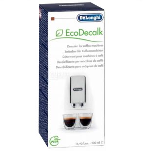 DeLonghi, EcoDecalk, 500 мл, Жидкость для удаления накипи, для кофемашин
