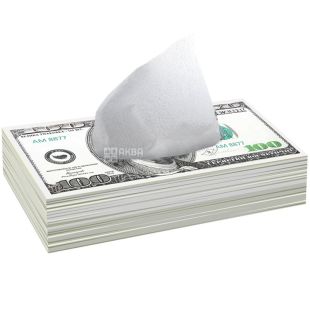 Фортуна, 35 упаковок х 100 шт., Салфетки косметические целлюлозные, 2-х слойные, белые, 20х19 см