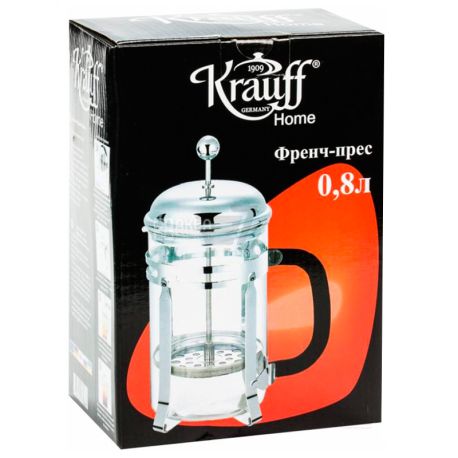 Krauff, 800 ml, French-press, 26-177-010, glass