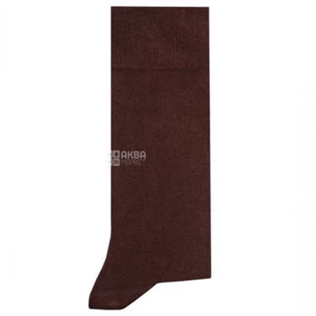 Duna, розмір 25-27, Шкарпетки чоловічі, Casual, Коричневі
