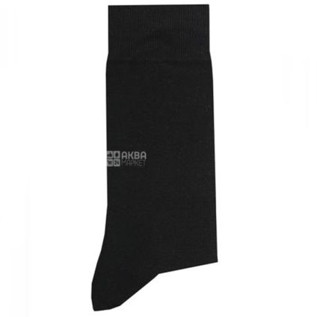 Duna, size 25-27, Men's Socks, Black