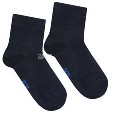 Duna, розмір 16-18, Шкарпетки дитячі, Бамбукові, Темно-сині