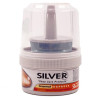 Silver, 50 мл, Крем-блеск для обуви из гладкой кожи, бесцветный