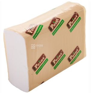 Eco Point, Упаковка 20 шт. х 200 листов, Эко поинт, Бумажные полотенца 2-х слойные, Z-сложения, белые, 220 х 230 мм