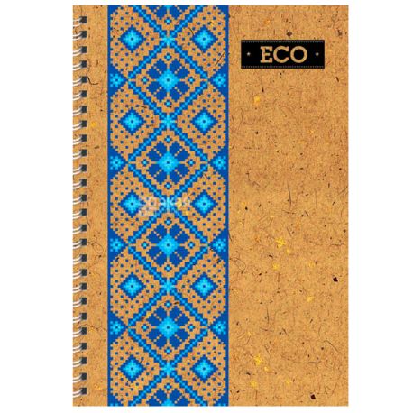 Mizar +, 80 sheets A6, Notepad, ECO, Embroidery, Spring, Cell
