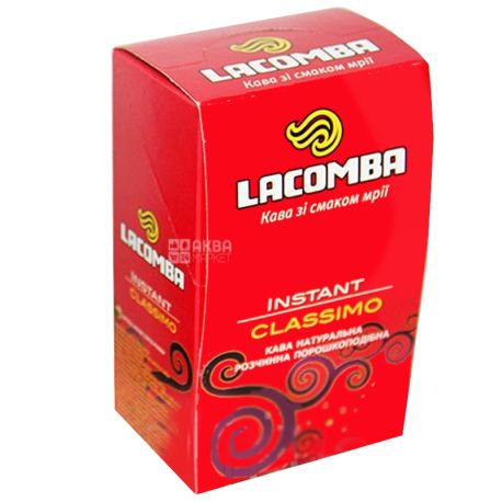 Lacomba Instant Classimo, 20 шт. х 2 г, Кавовий напій Лакомба Інстант Классімо, в стіках