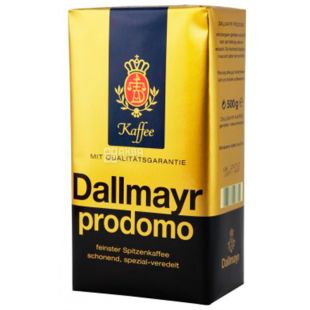 Dallmayr Prodomo, 500 г, Кофе молотый Далмайер Промодо