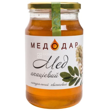 Medodar, 1150 g, Honey, Acacia, glass
