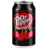 Dr Pepper, Cherry, 0,33 л, Доктор Пеппер, Вишня, Вода солодка, ж/б