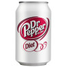 Dr Pepper, Diet, 0,33 л, Доктор Пеппер, Дієтичний, Вода солодка, низькокалорійна, ж/б