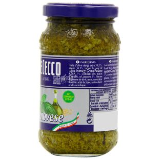 De Cecco, 200 г, Соус, Песто, Pesto Alla Genovese, стекло