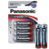 Panasonic Everyday Power, АА, 4 шт., 1,5 V, Батарейки алкалінові, LR6