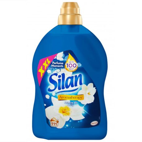 Silan, 2.7 L, Rinse Conditioner, Jasmine oil & Lily, Aromatherapy, PET