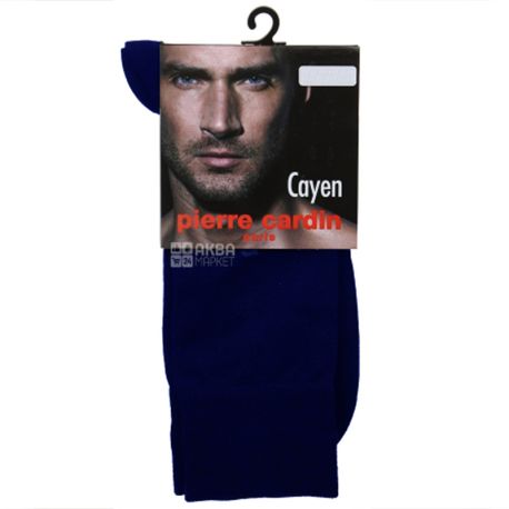 Pierre Cardin Cayen, Socks for men blue, size 45-46