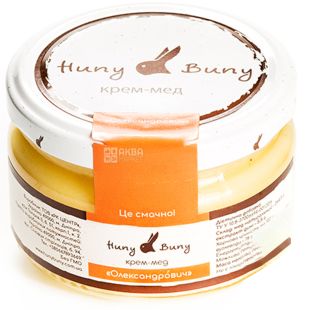 Huny Buny, 250 г, Крем-мед, Александрович, стекло