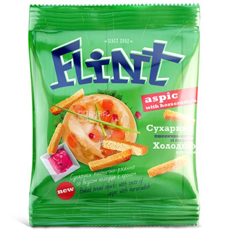 Flint, 70 g, Crackers, Jelly with horseradish, m / s
