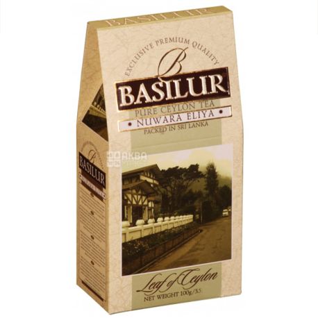 Basilur, Nuwara Eliya, 100 г, Чай Базилур, Нувара Элия, черный