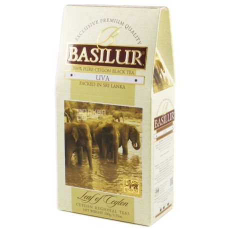 Basilur, 100 g, Black Tea, UVA