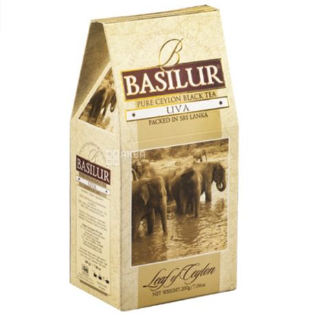 Basilur, 100 g, Black Tea, UVA